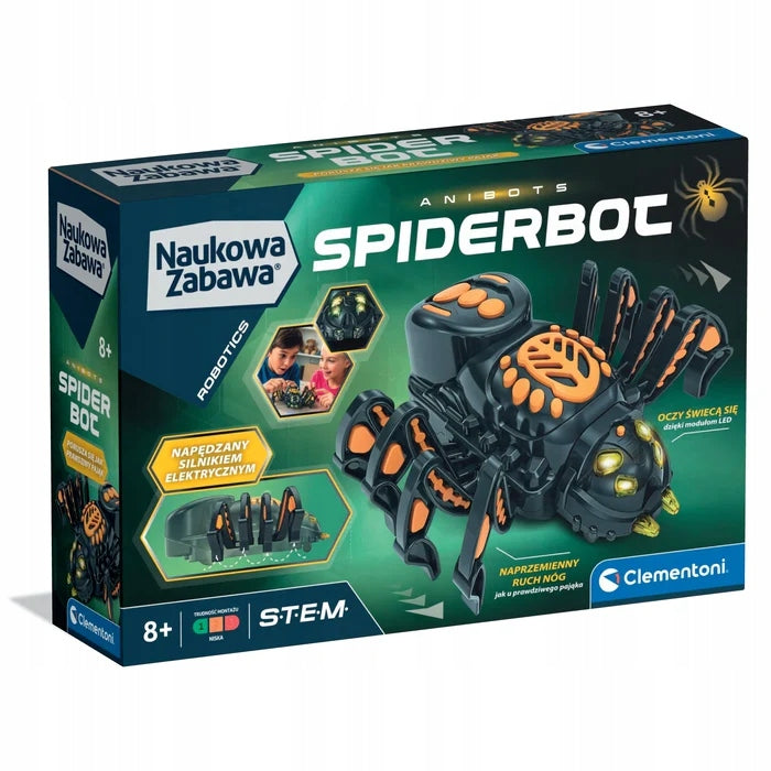 To build Robot SpiderBot Clementoni 50454