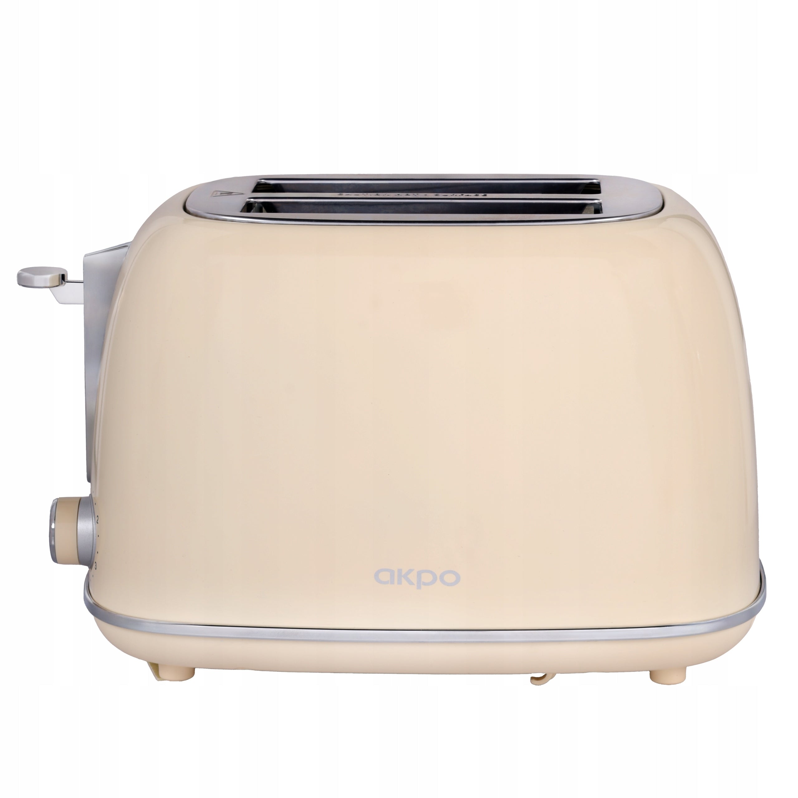 Toaster AKPO AHT510BZ Creamy Beige Retro Style Power rating 815 W