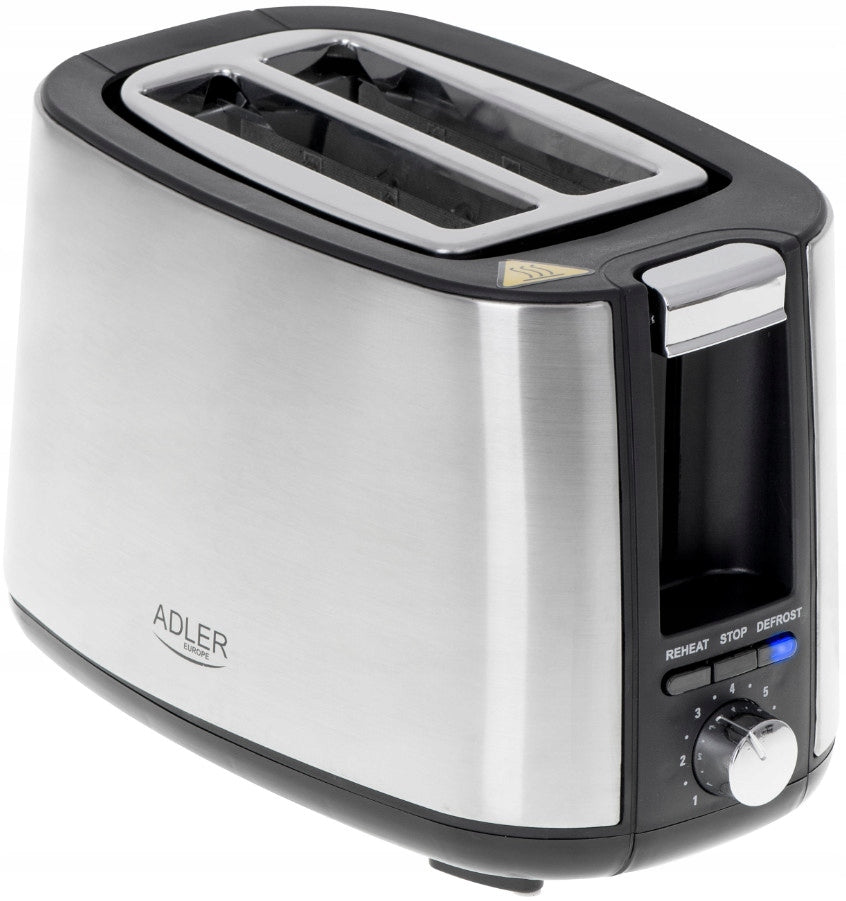 Toaster Adler AD 3214 900W Defrosting Heating Roll grate