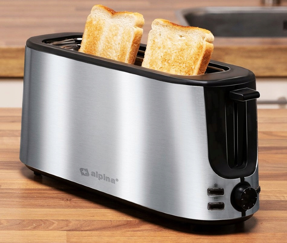 Toaster Alpina ED-247351 silver/grey 1000 W Manufacturer code ED-247351