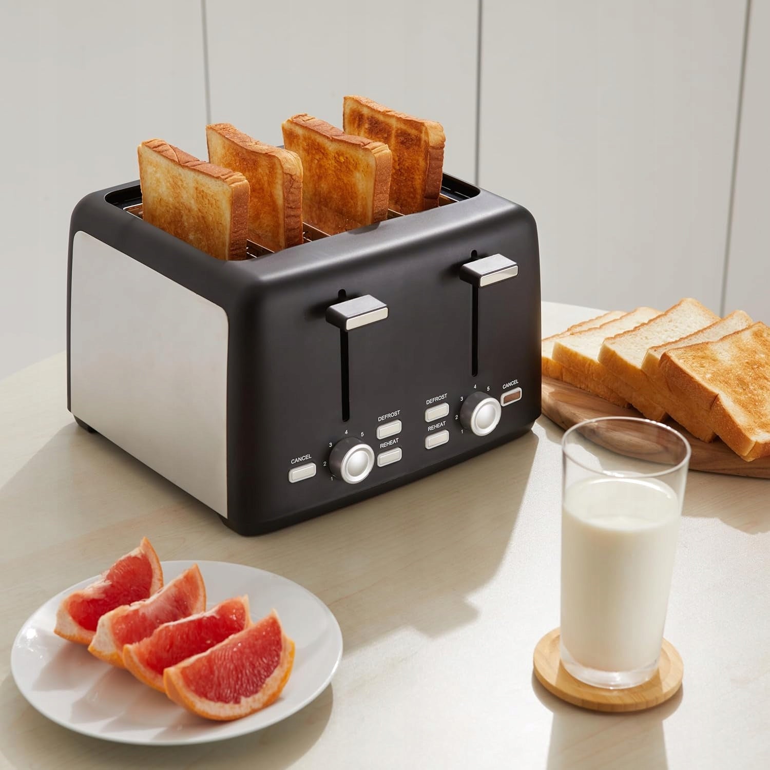 Toaster Amazon TA5406A-GS black 1500 W Manufacturer code TA5406A-GS