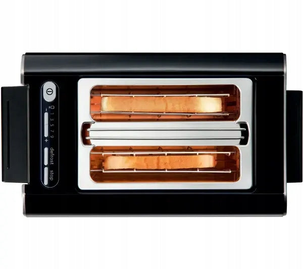 Toaster Bosch Styline TAT8613N for 2 Toast Roll Grate Defrosting 860W Power rating 860 W
