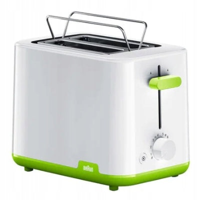 Toaster Braun HT 1010 GR white 900 W Manufacturer code HT1010 G