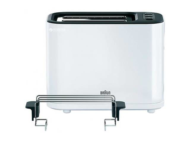 Toaster Braun PureEase HT 3010 WH white 1000 W Power rating 1000 W