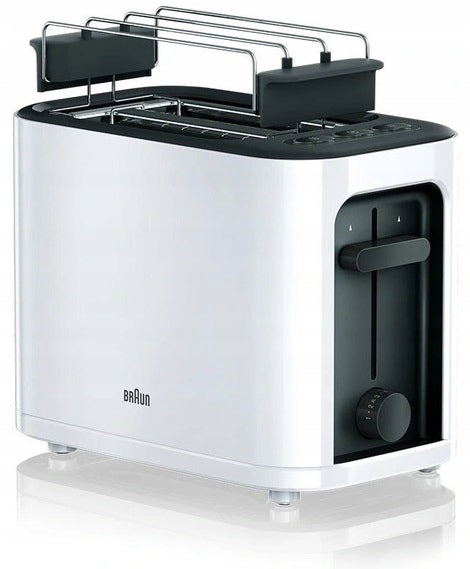 Toaster Braun PureEase HT 3010 WH white 1000 W