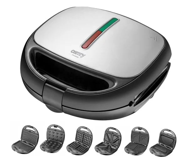 Toaster Camry CR 3057 Biscuits Waffles Squares Triangles Omelette Panini 1200W Packaging status original