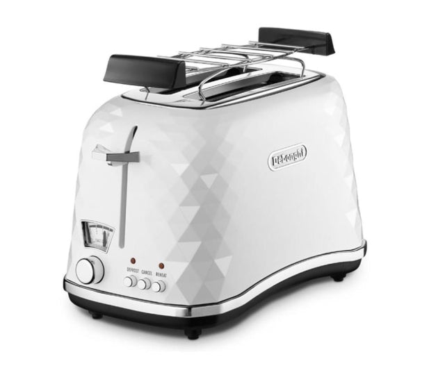 Toaster Cecotec Vintage 800 850W 2 Wide Sockets Blue Stainless Steel Brand Cecotec