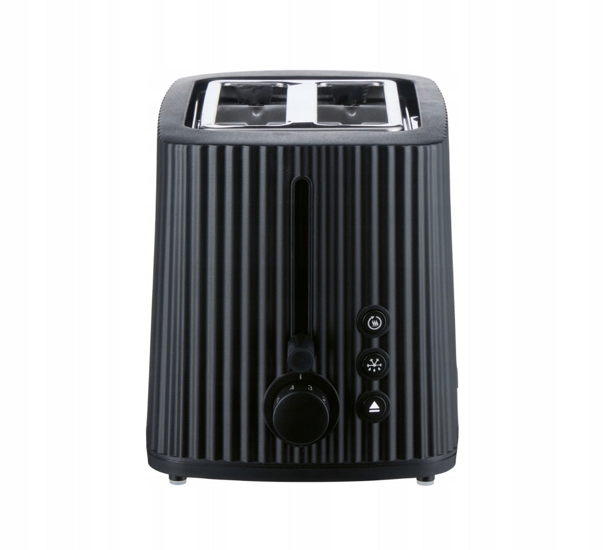 Toaster Double SilverCrest Toaster 2 Toast STYLISH Black Rifled Manufacturer code 893210
