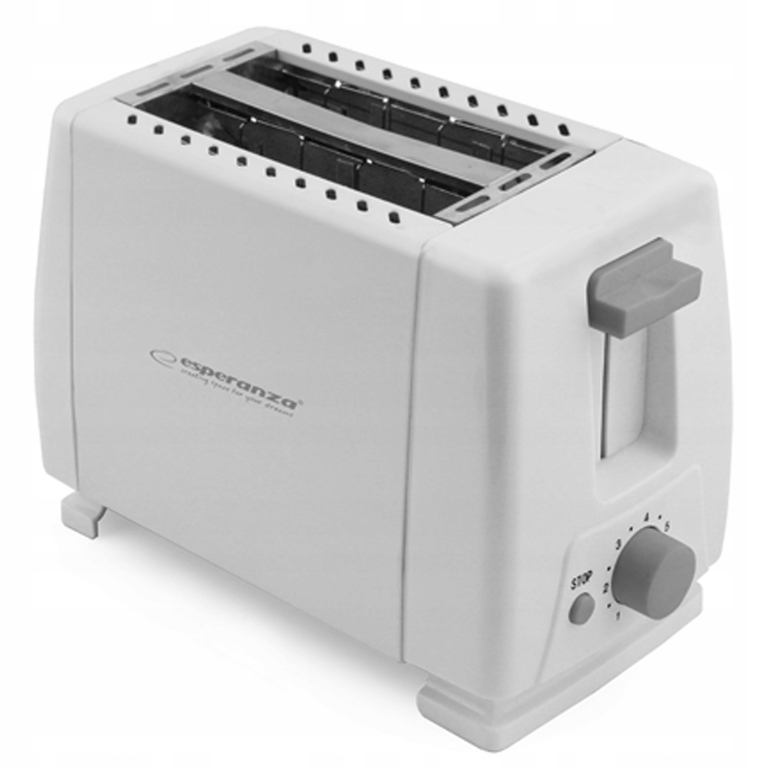 Toaster Esperanza Caprese EKT001 (600W; white)