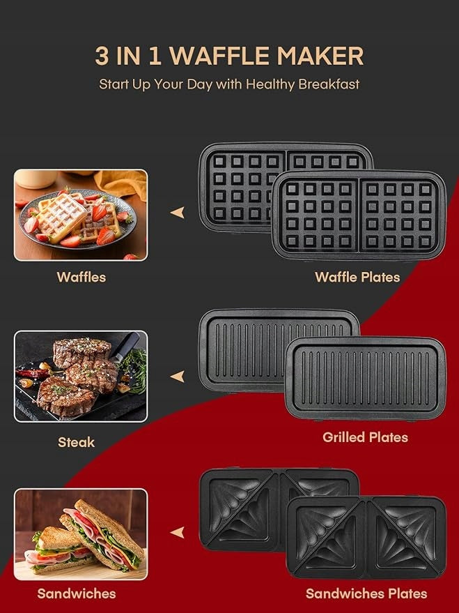Toaster FOHERE AK-A036 black 1200 W Manufacturer code 6914375467778