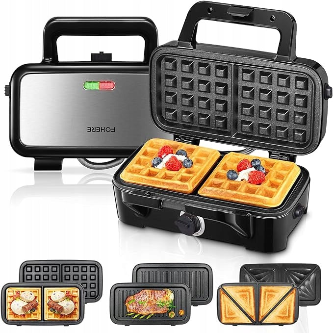 Toaster FOHERE AK-A036 black 1200 W