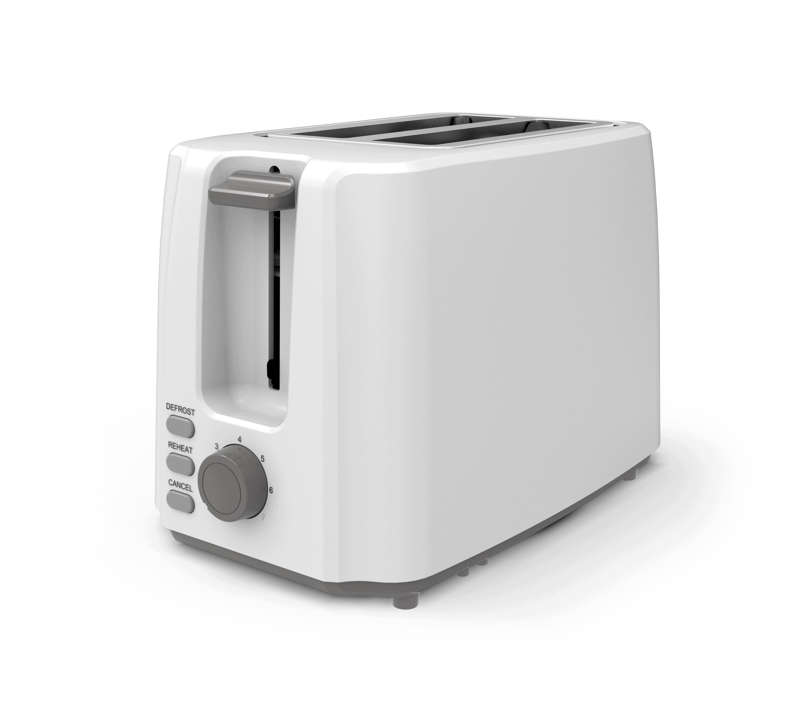 Toaster Germanica 750W white | defrosting heating regulation toasting!
