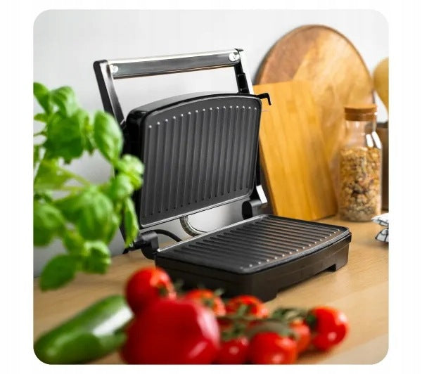 Toaster Huslog HUS1029 Panini 1000W Black Nonstick Coating Brand Huslog
