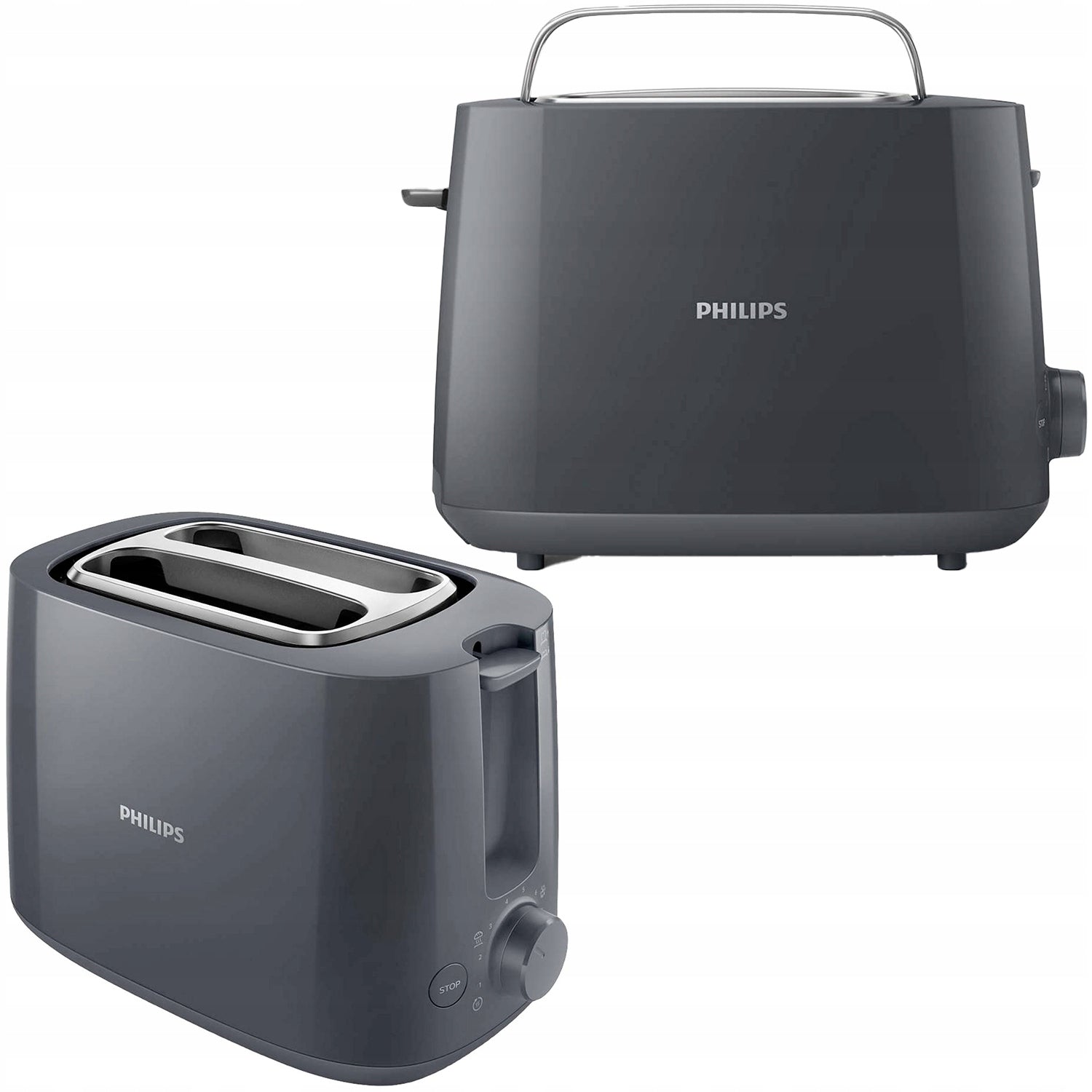 Toaster Philips HD2581/10 silver/grey 900 W 1213P Power rating 900 W