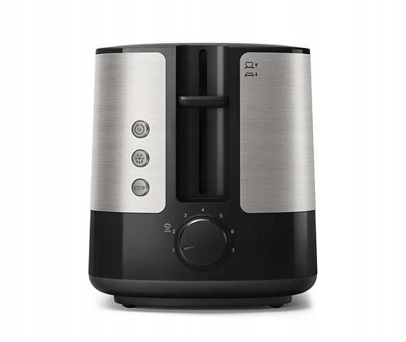 Toaster Philips Viva Collection silver/grey 950 W Manufacturer code HD2637/90