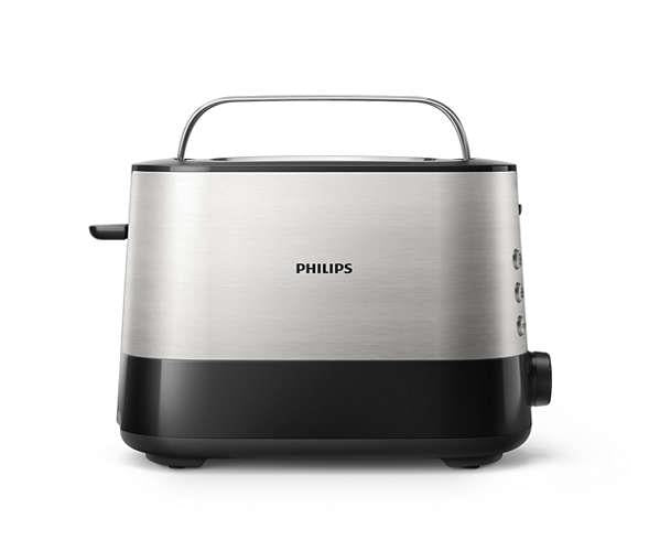 Toaster Philips Viva Collection silver/grey 950 W