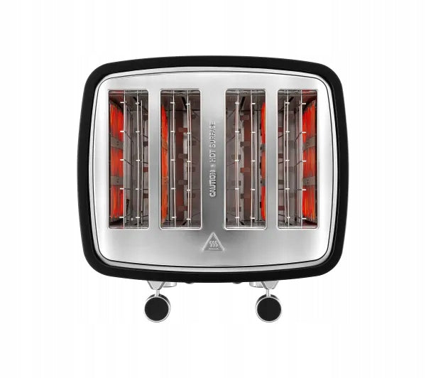 Toaster Raven ET009 4 toast simultaneously Black 1800 W Packaging status original