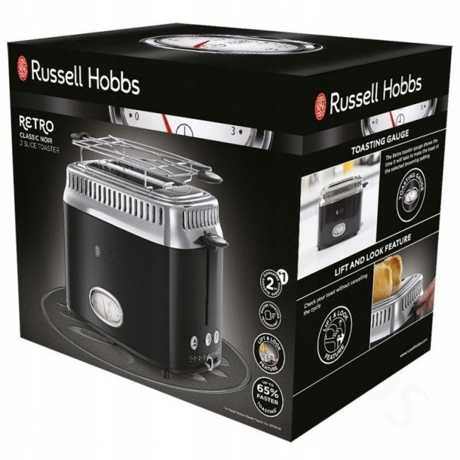 Toaster Russell Hobbs 21681-56 black 1300 W EAN (GTIN) 4008496892549