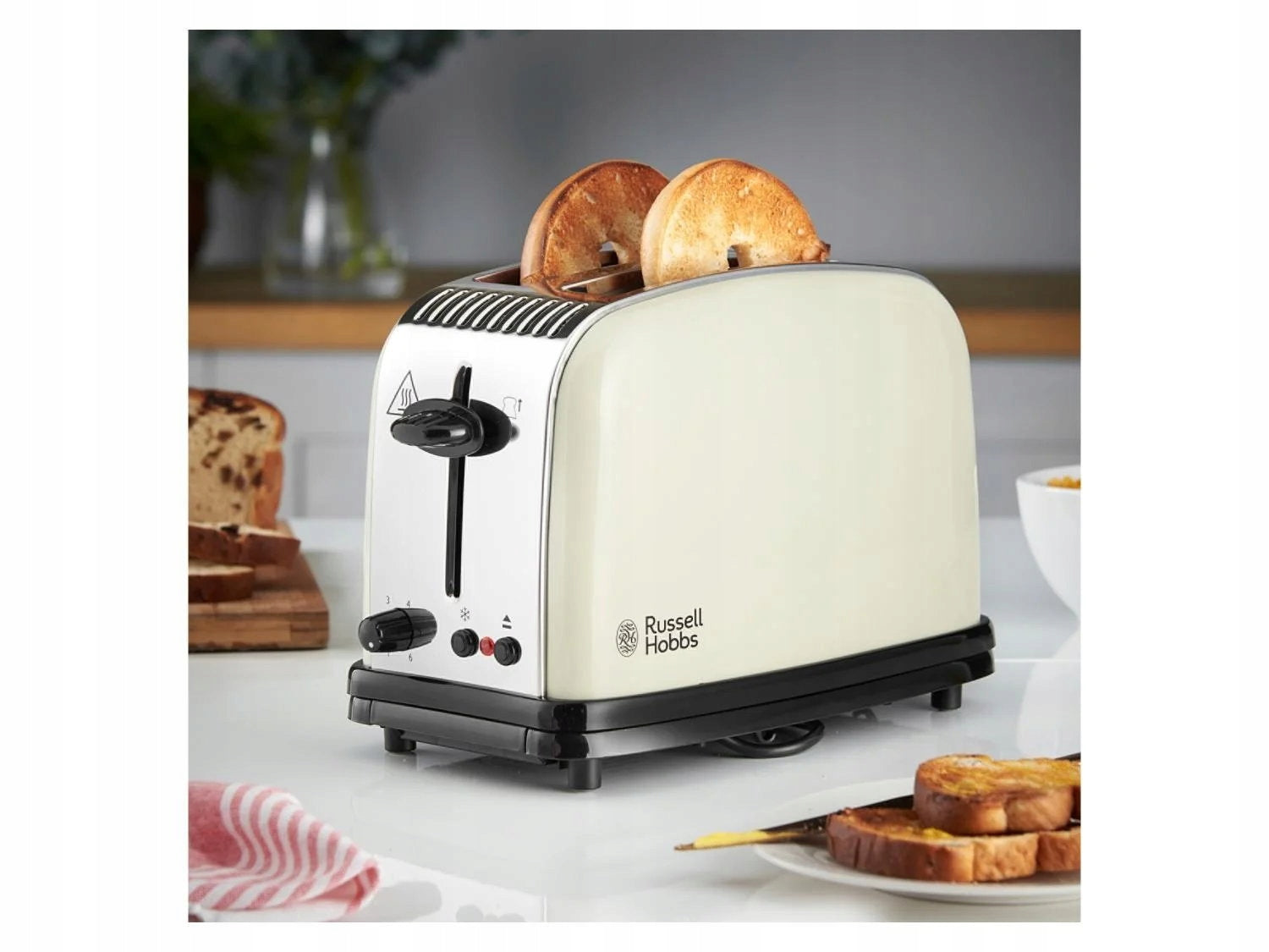 Toaster Russell Hobbs 23337-56 beige 1600 W Packaging status original