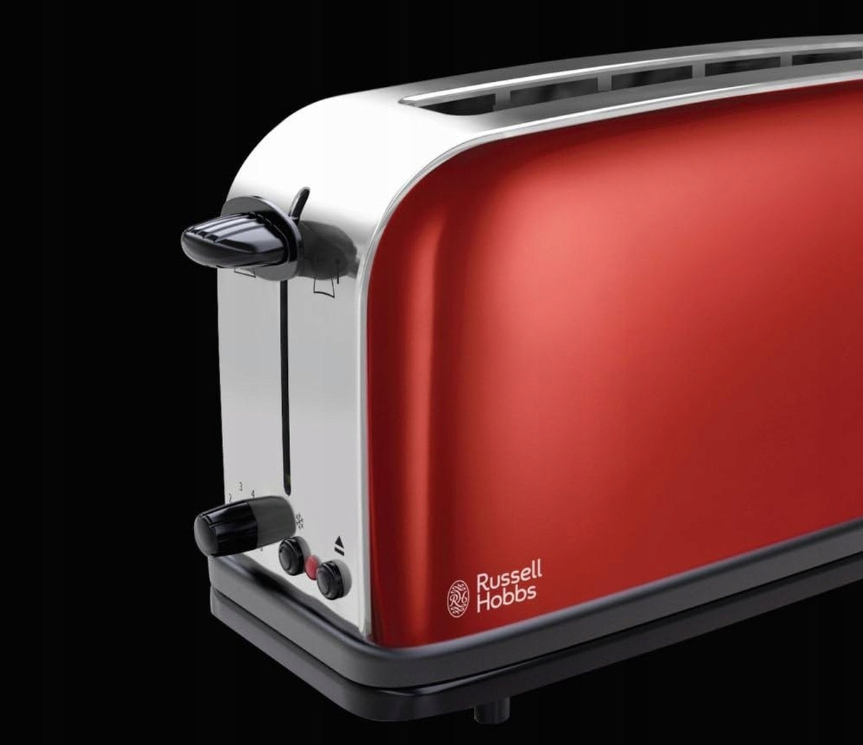 Toaster Russell Hobbs Colours Plus Flame Red 21391-56 1000W Red Power rating 1000 W