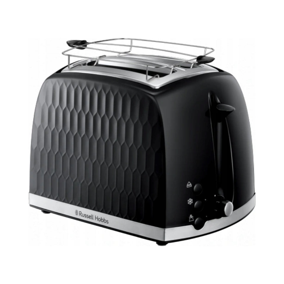 Toaster Russell Hobbs Honey Comb 26061-56 DEFROSTING HEATING BLACK