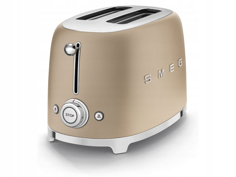 Toaster SMEG TSF01CHMEU Gold