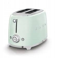 Toaster SMEG TSF01PGEU GREEN RETRO 50'S YEARS 50 FROM HAND