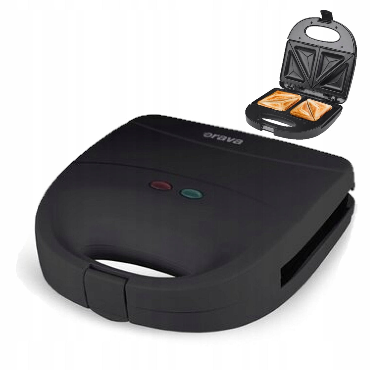 Toaster Sandwich Toaster 750 W Orava ST-106 Black