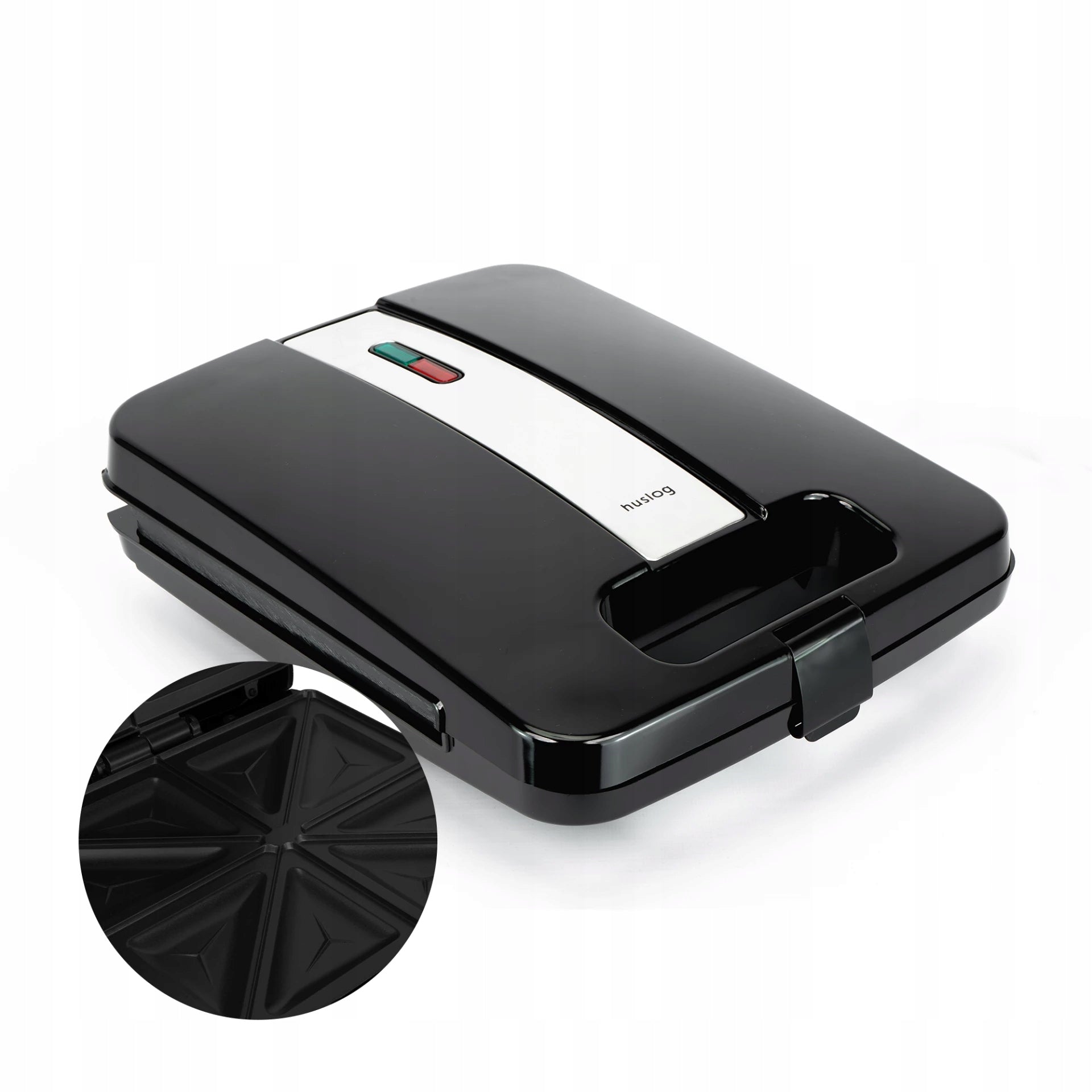 Toaster Sandwich Toaster Huslog HUS1028 1800W for 4 Sandwiches XXL Efficient Power rating 1800 W