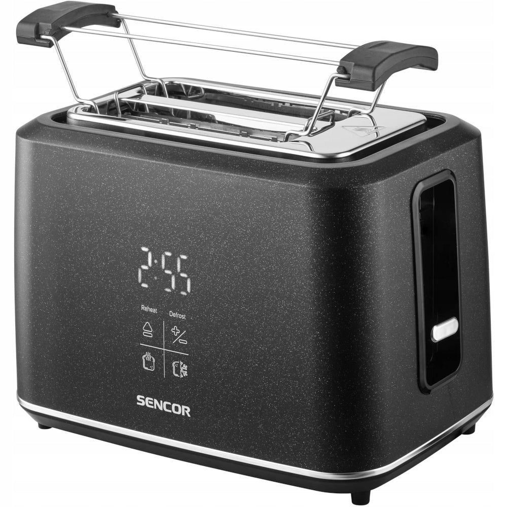Toaster Sencor STS 0600BK LED Display 2 Toast Black 1080W Defrosting Power rating 1080 W