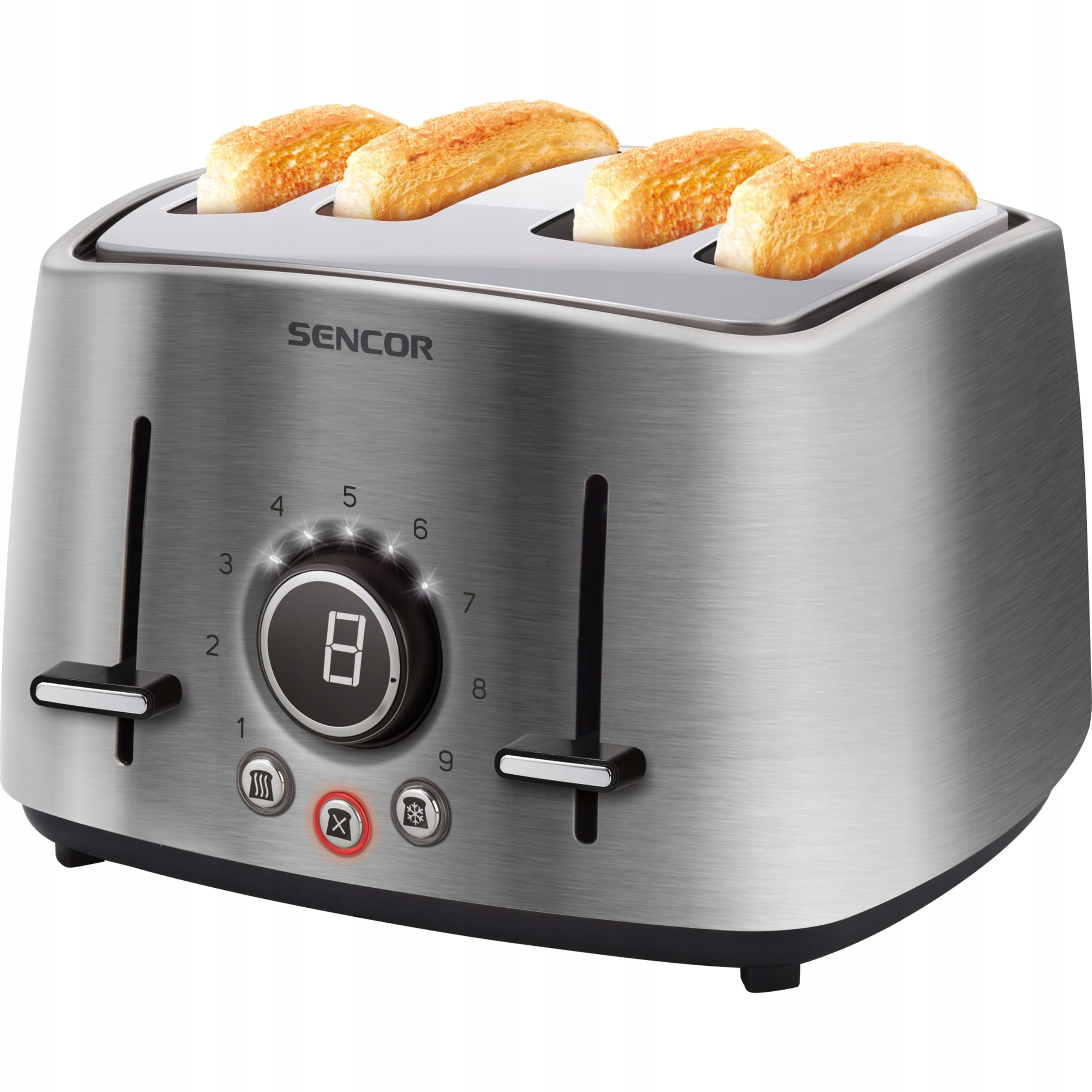 Toaster Sencor STS 5070SS ADJUSTABLE 4 Slices 1600W