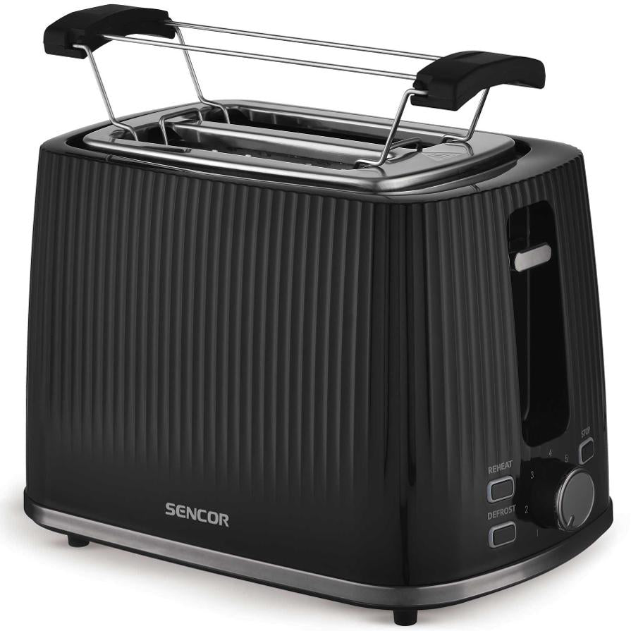 Toaster Sencor STS7511BK 930W for two TOASTED STEEL croutons Power rating 930 W