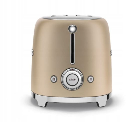 Toaster Smeg TSF01CHMEU gold matt 950 W OD HAND 2 slices Power rating 950 W