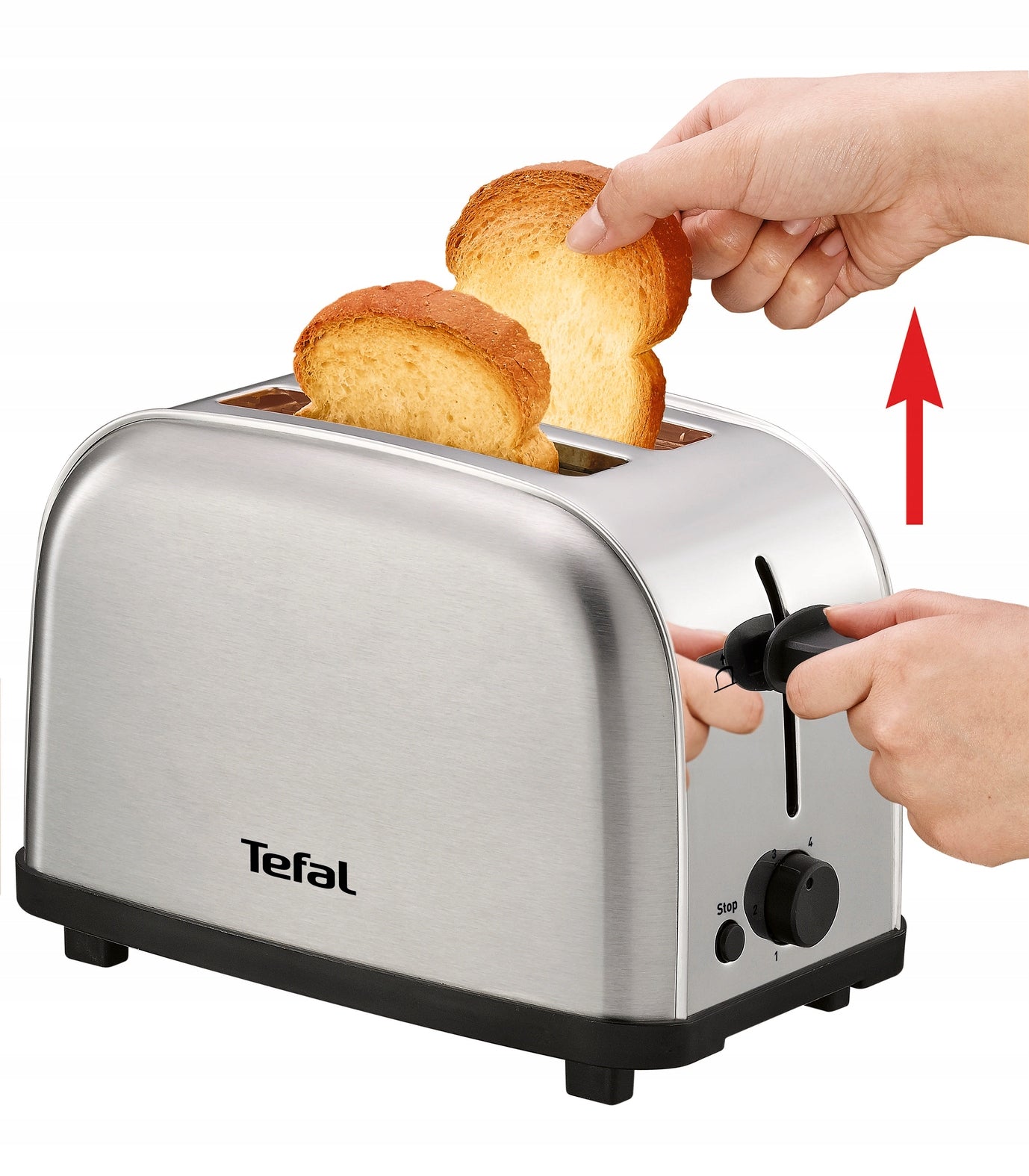 Toaster TEFAL TT330D30 6 levels of toasting 700 W crumb tray Manufacturer code TT330D30