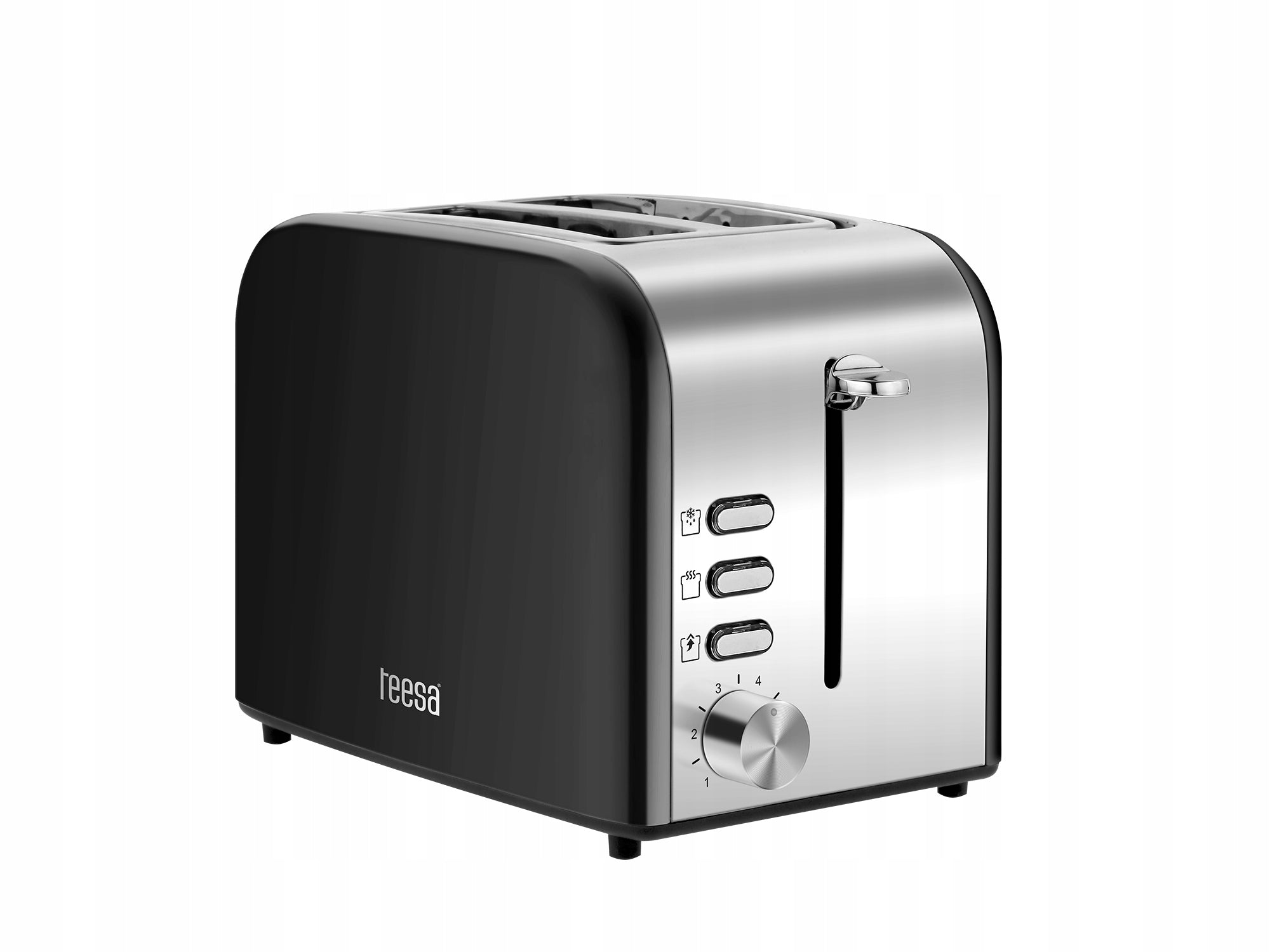 Toaster Teesa 850W 2 toast 6 settings tray