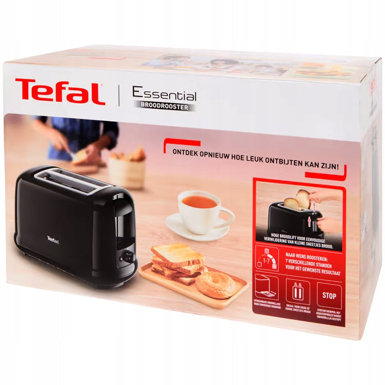 Toaster Tefal TT16D8F1 850 watts Black Packaging status original