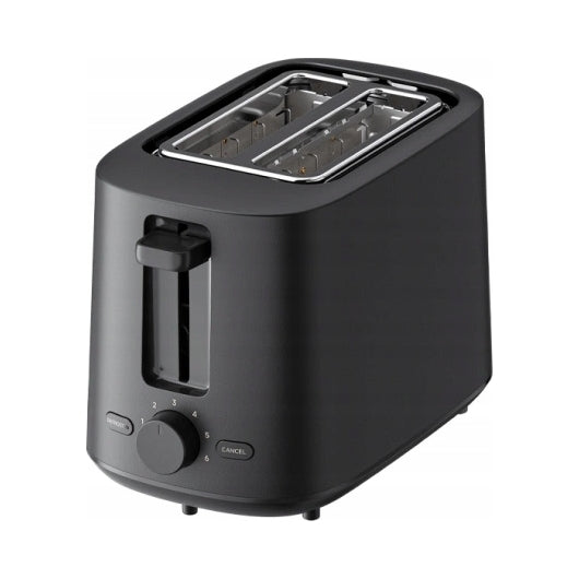 Toaster Xiaomi 930W 2 Slices 6 Levels Defrosting Grating Black