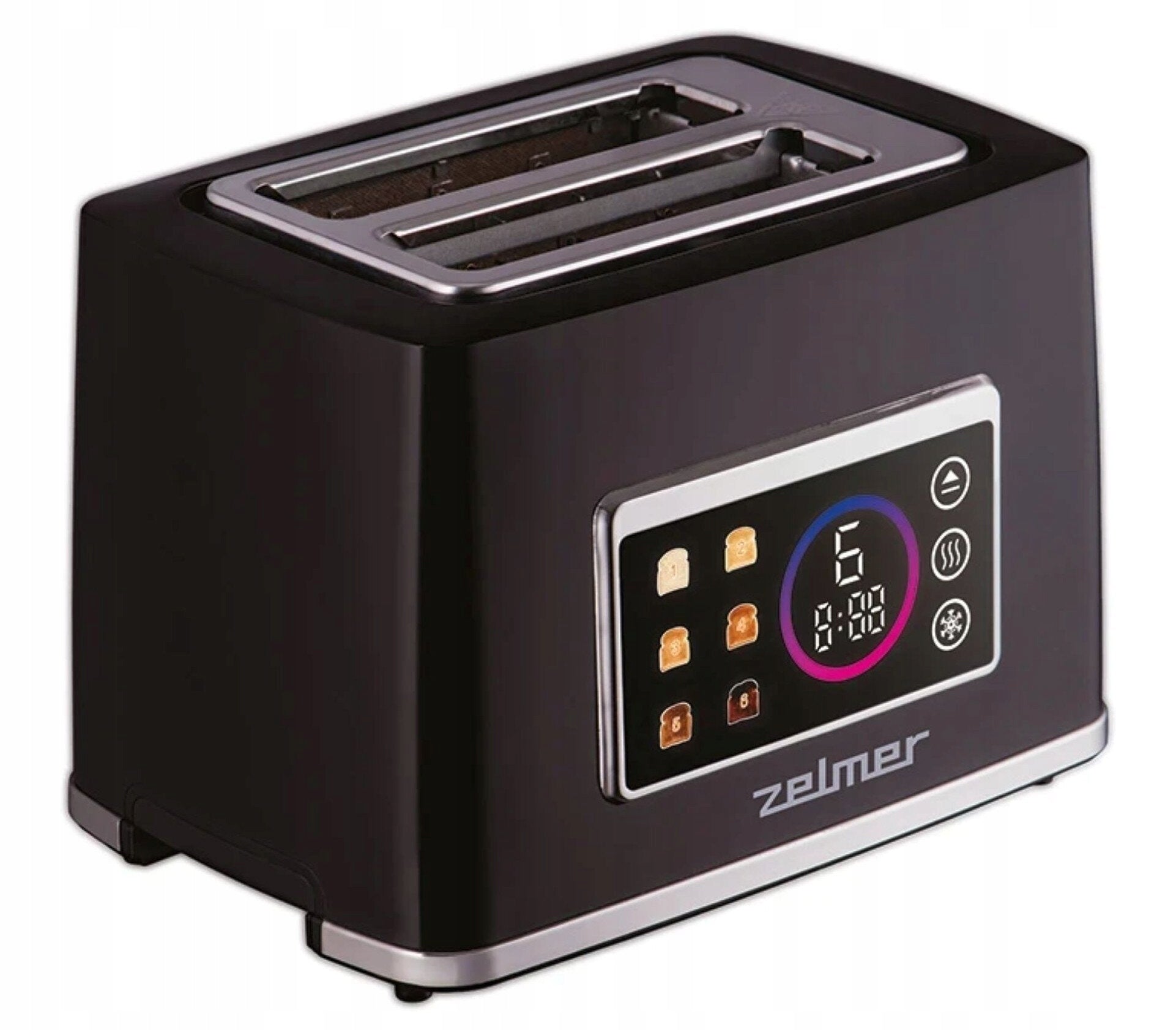 Toaster ZELMER ZTS8065 Black Power rating 930 W