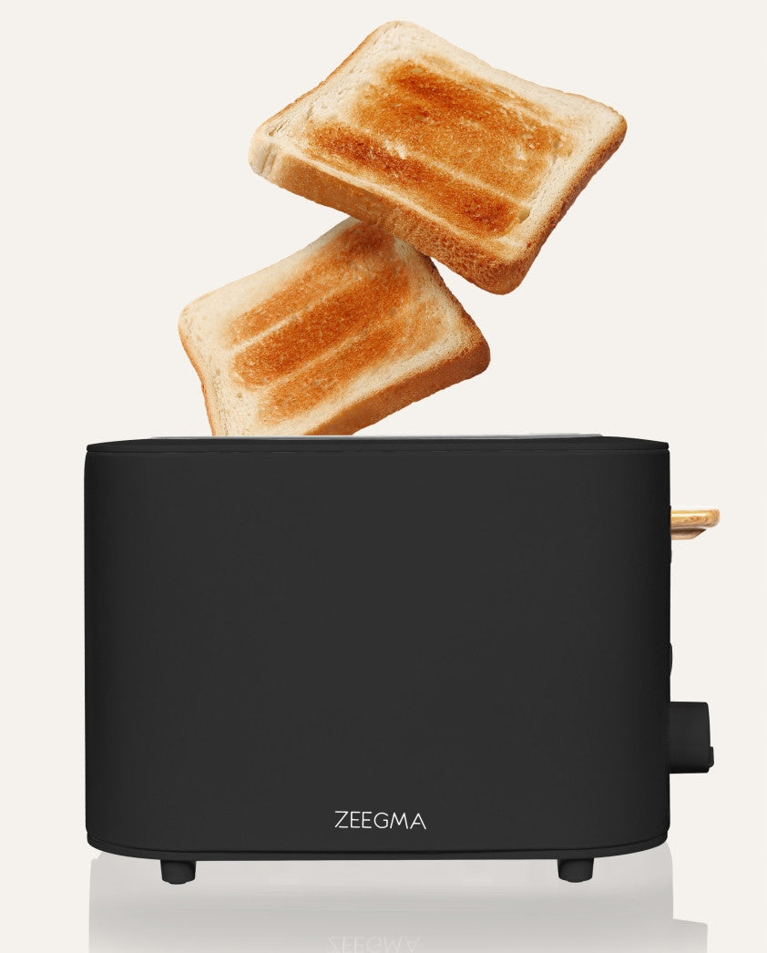 Toaster Zeegma Wood Black 820W 6 Degree Toasting 2 Toast crumb tray EAN (GTIN) 5903771708692