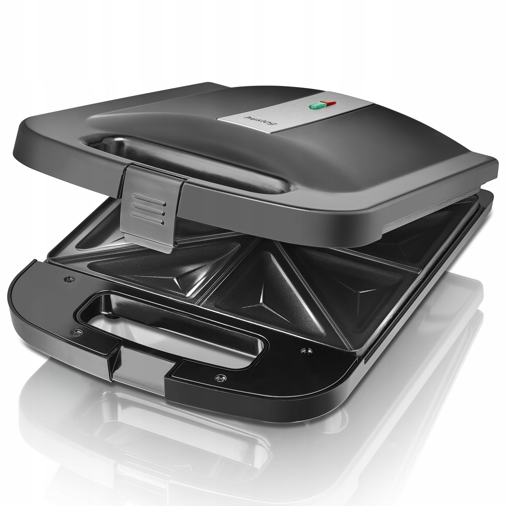 Toaster for 4 sandwiches XL Huslog AK-7822 black 1400 W EAN (GTIN) 5902983623519