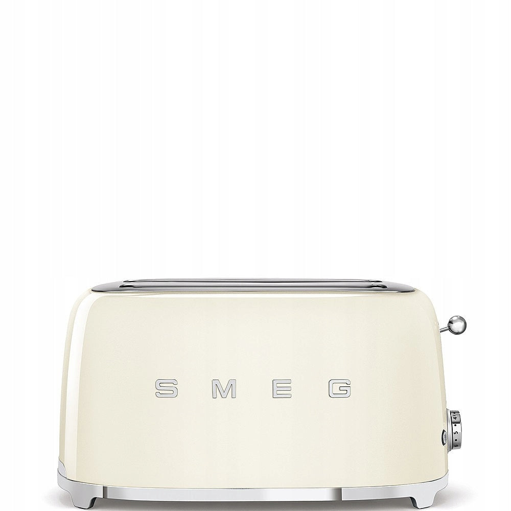 Toaster for 4 slices Smeg TSF02CREU beige / cream 50's Style AT HAND