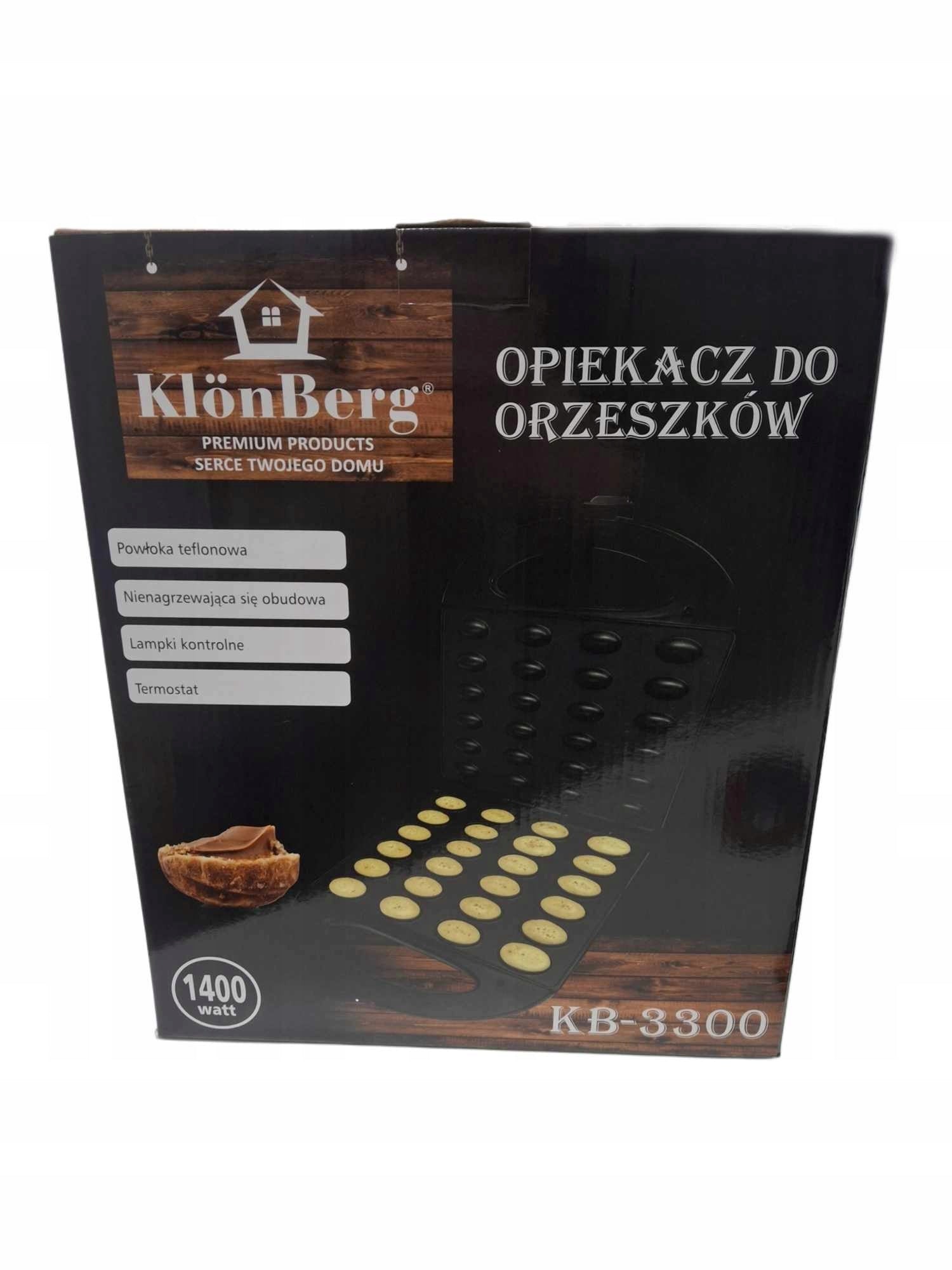 Toaster for Peanuts – 1400W KlönBerg KB-3300