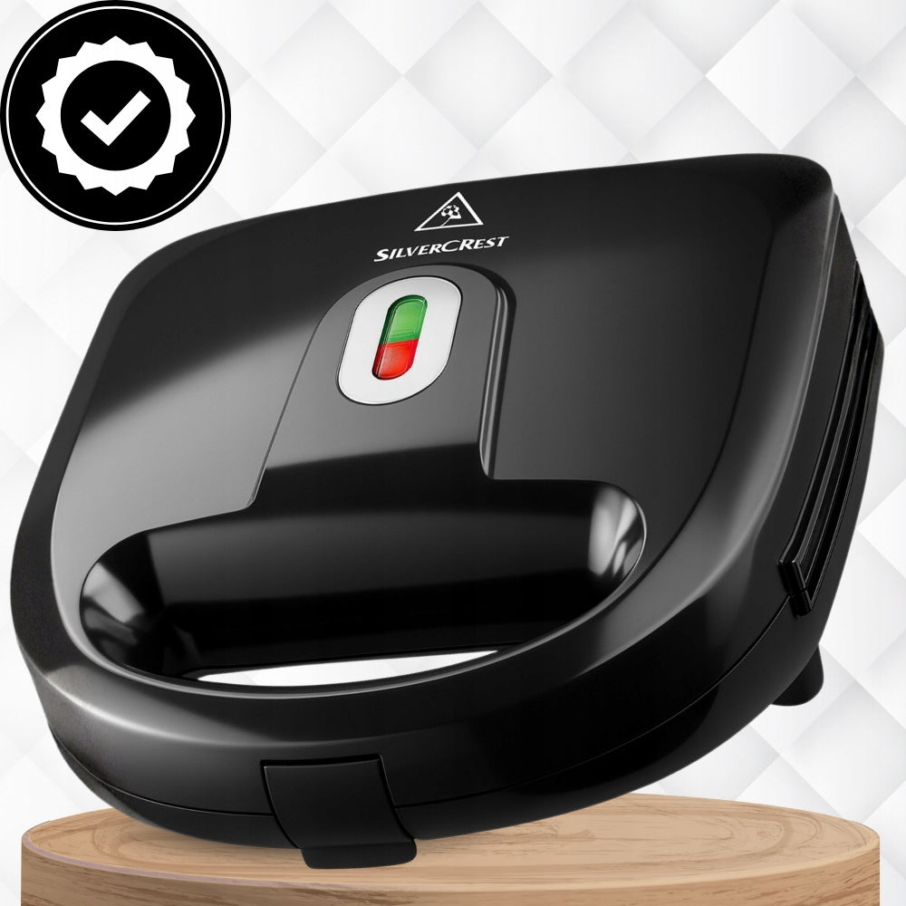 Toaster for Sandwiches SilverCrest 700W Sandwich Triangles ILAG coating Manufacturer code 4055334470957
