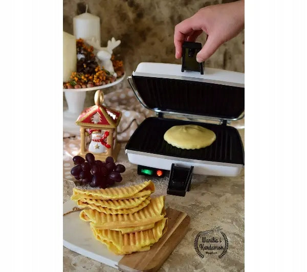Toaster for panini / gilla Dezal Panini 1300W Red Quick heat Brand Dezal-Pro