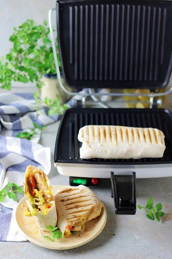 Toaster for panini / grill Dezal Panini 1300W Pink Quick heat Brand Dezal