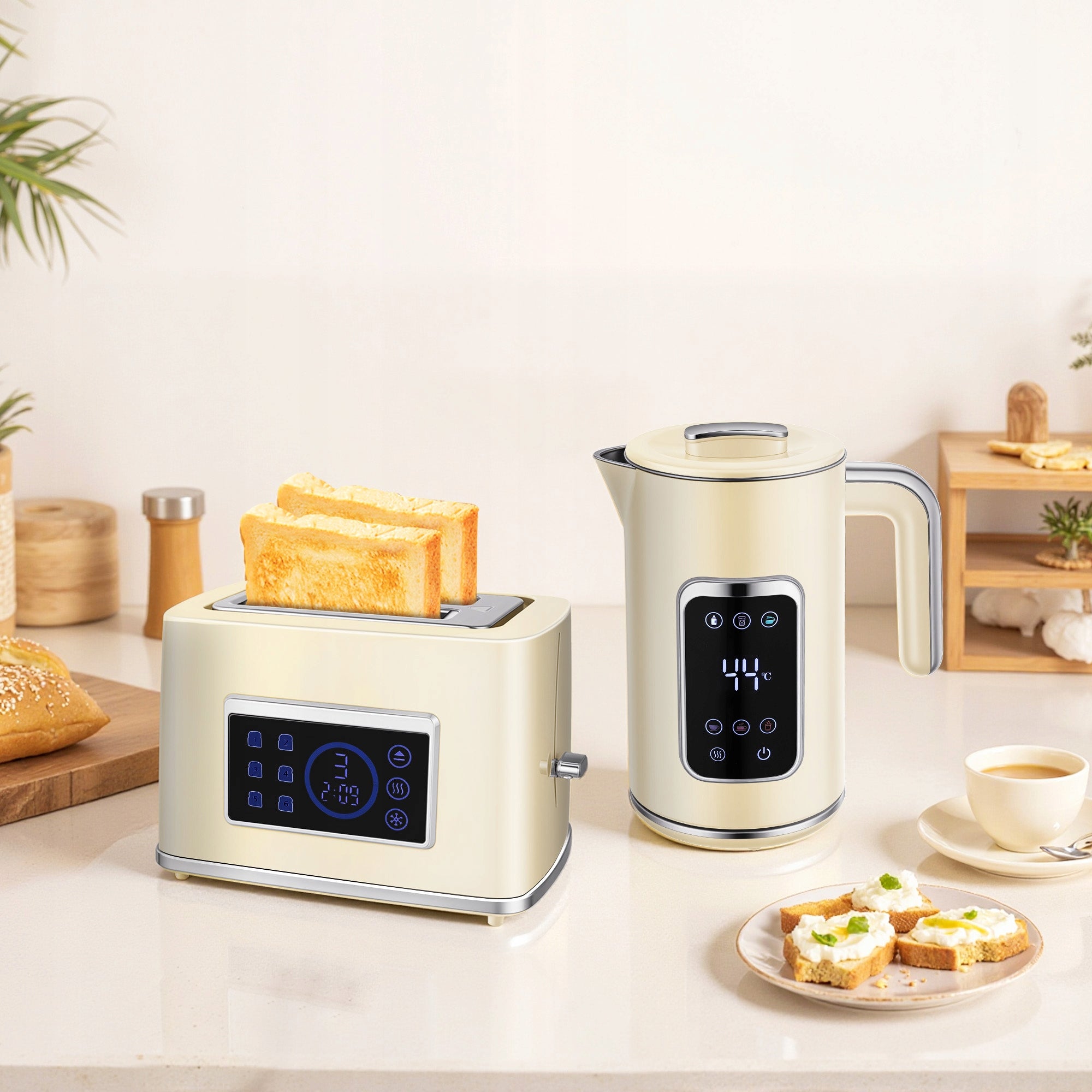 Toaster with 6 degrees of toasting, Memory function, no kettle Manufacturer code 800-282V90CW