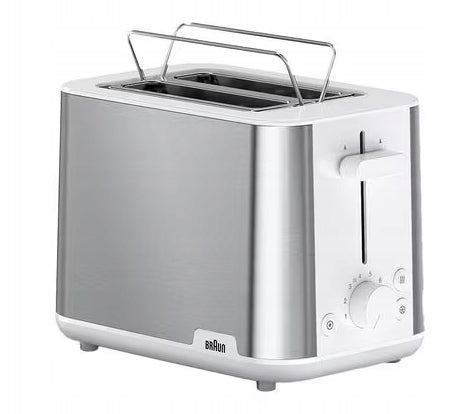 Toaster with bread grate Braun HT1510WH 900W