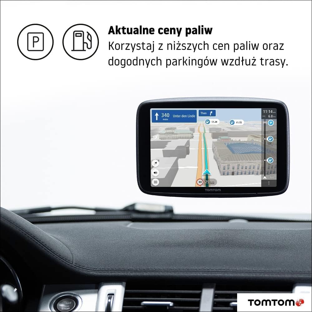 TomTom GO Discover 5 inch GPS Maps Worldwide Wi-Fi Bluetooth Brand TomTom