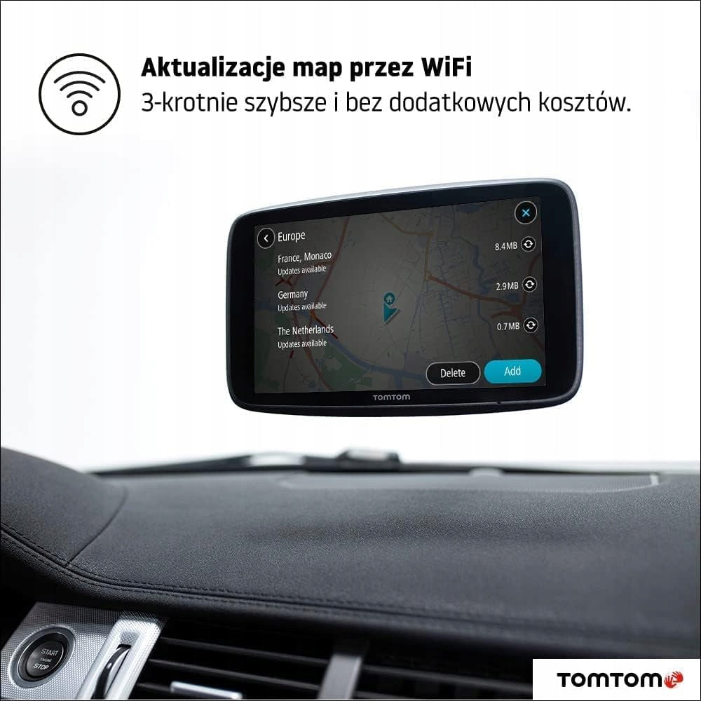 TomTom GO Discover 5 inch GPS Maps Worldwide Wi-Fi Bluetooth