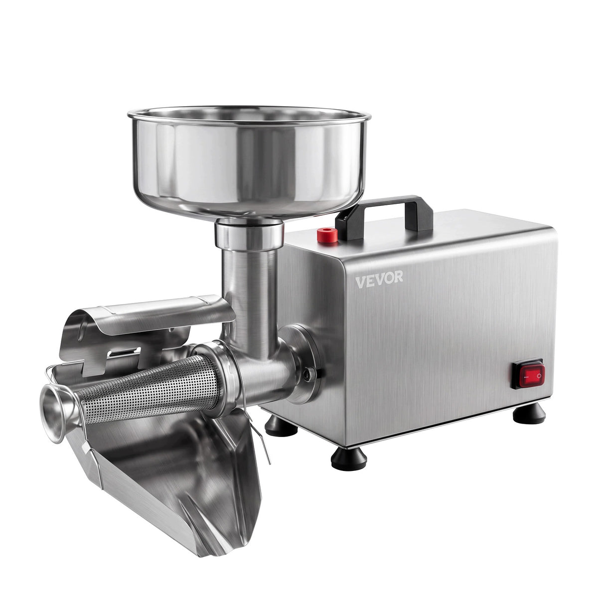 Tomato Strainer 250W Efficient Juice Squeezing Electric Tomato Press Brand Vevor